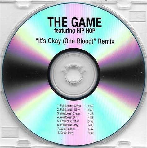 one blood remix lyrics|The Game – It's Okay (One Blood) [Remix] Lyrics .